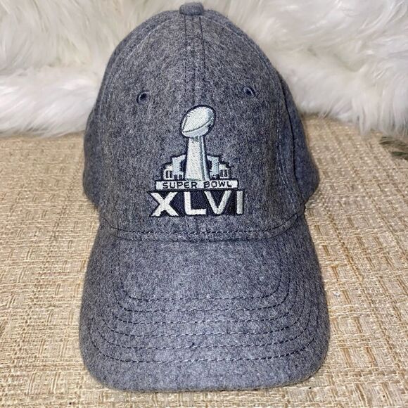 Super Bowl XLVI Wool Hat - 1 Size Fits All NFL - Picture 1 of 6